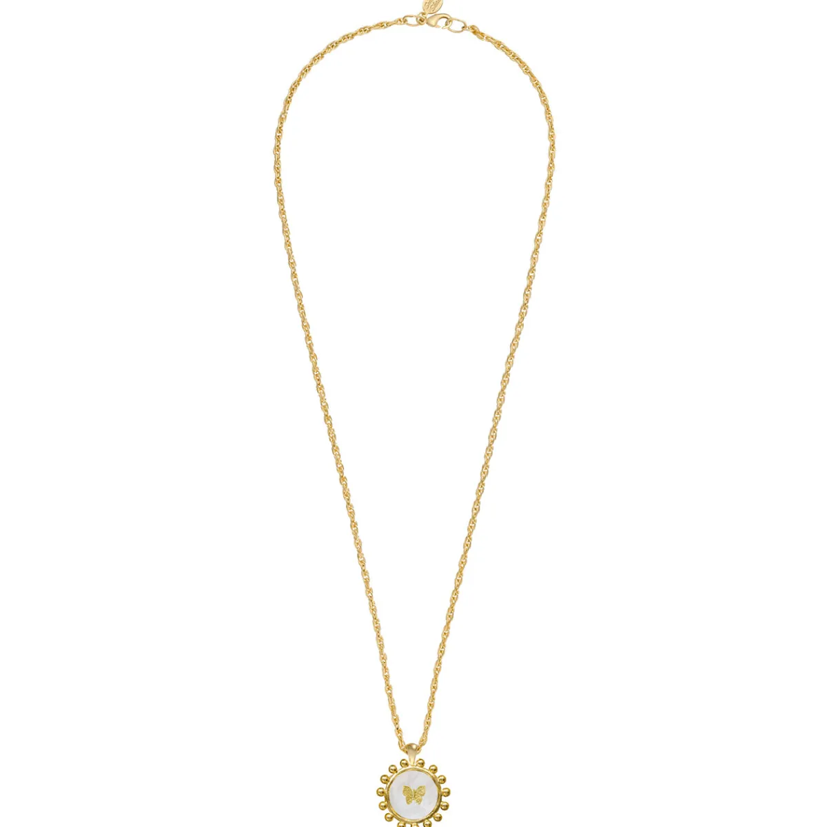 Sophie Long Butterfly Necklace|Susan Shaw Clearance