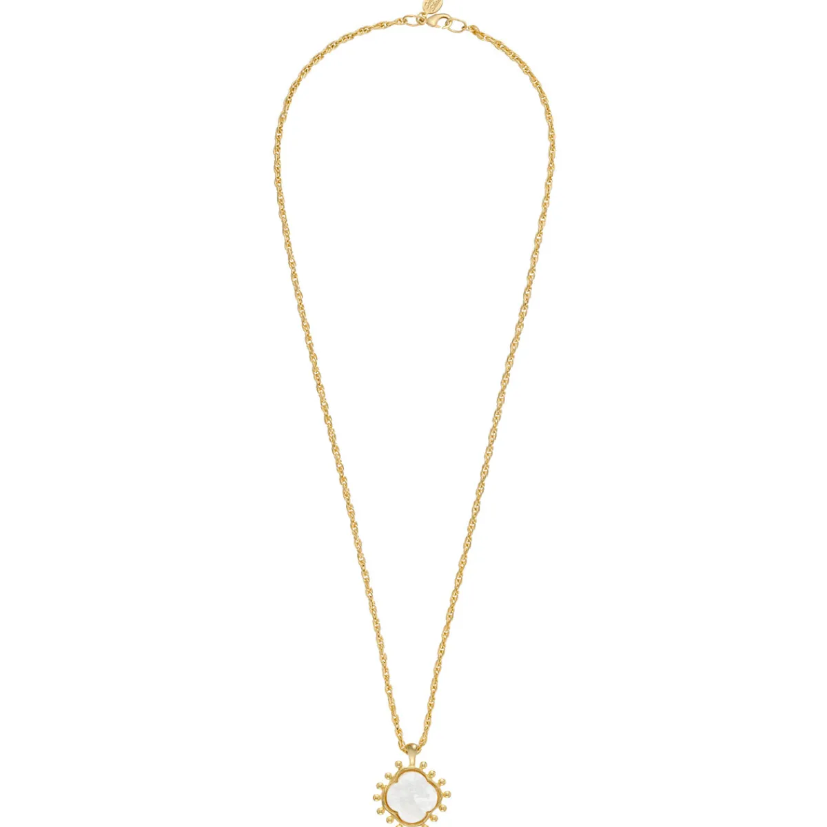 Sophie Long Clover Necklace|Susan Shaw Sale