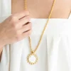 Sophie Long Engraved Bee Necklace|Susan Shaw Discount