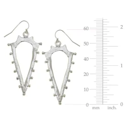 Studded Spear Earrings|Susan Shaw Sale