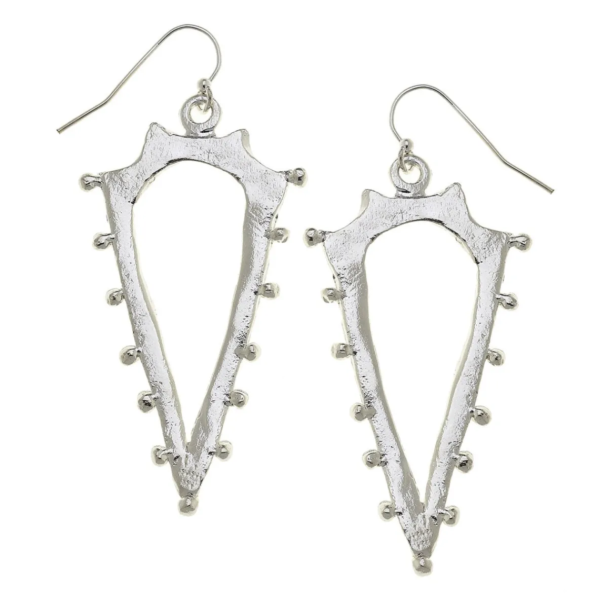 Studded Spear Earrings|Susan Shaw Sale