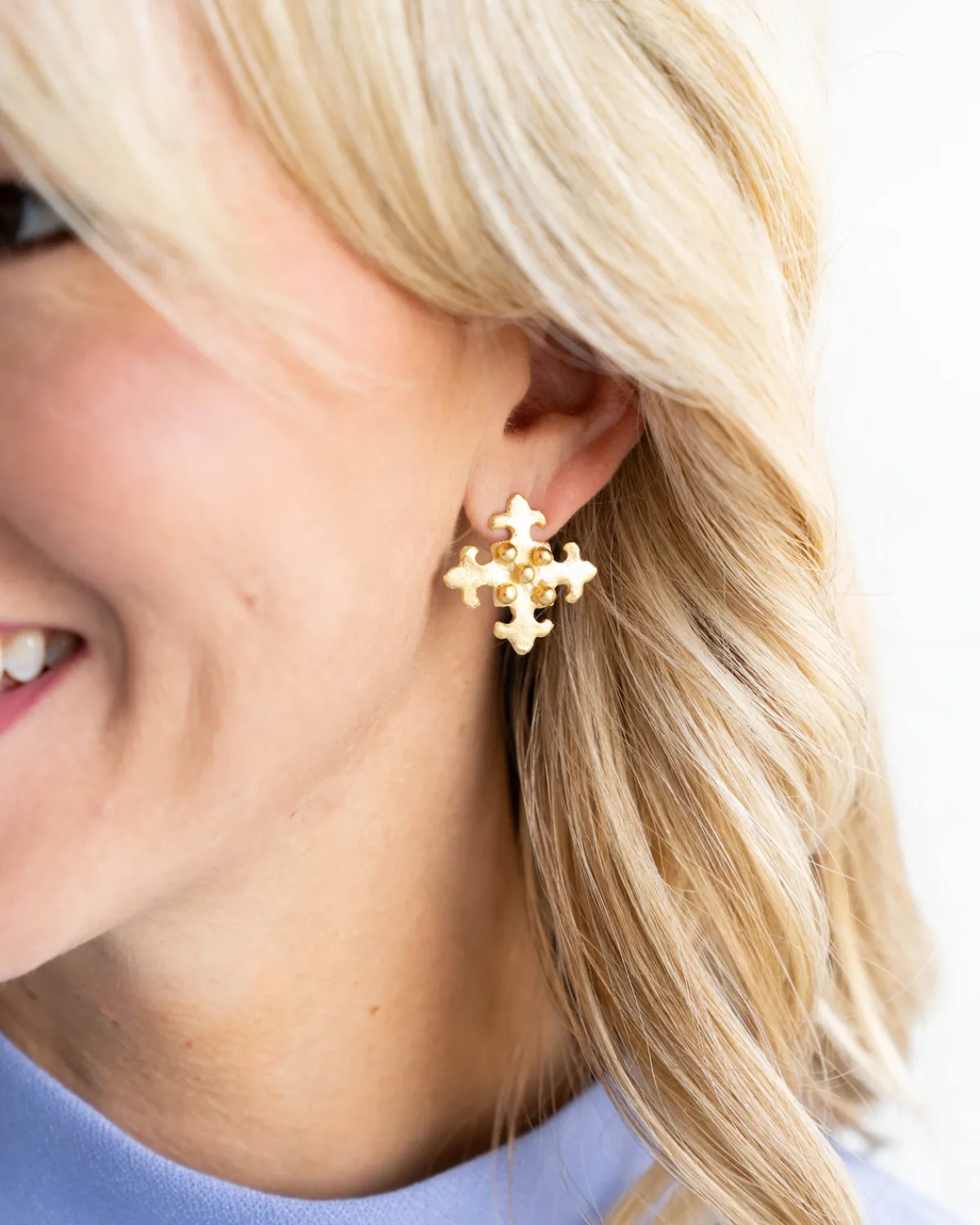 Logo Studs|Susan Shaw New