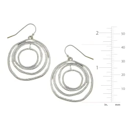 Swirl Cut Out Earrings|Susan Shaw Best