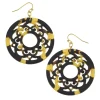 Tortoise Medallion Earrings|Susan Shaw Outlet