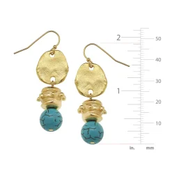 Turquoise Bentley Earrings|Susan Shaw Hot