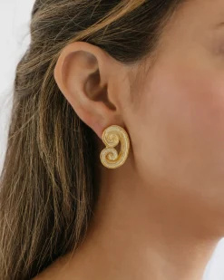 Volute Studs|Susan Shaw Sale