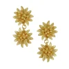 Water Lily Tier Earrings|Susan Shaw Clearance