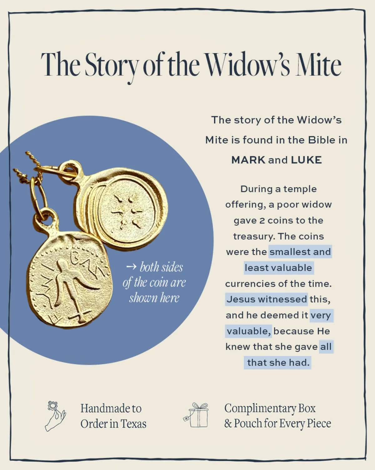 Widow's Mite Earrings|Susan Shaw Outlet